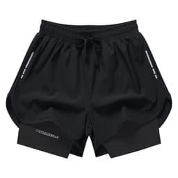 Thumbnail Quần Chạy Bộ Nam Bảo Hành 12 Tháng Quần Thể Thao Nam 2 Lớp Vải Dù Và Polyester Thoáng Khí Cleacco C622 Boro Sport 2