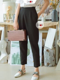 Thumbnail Quần nữ baggy tây ENVY - QK0044 1