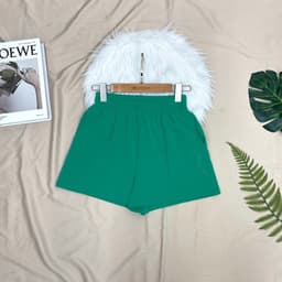 Thumbnail Quần đùi nữ mặc nhà - Quần đùi thun cotton cạp chun - LOZA QT7002 2