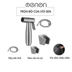 Thumbnail Vòi Xịt Vệ Sinh Tăng Áp INOX 304 Có Kèm Dây 1m5 Dễ Dàng Tháo Lắp Và Thay Thế - OENON 3