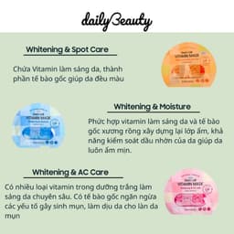 Thumbnail Mặt Nạ Dưỡng Da Chuyên Sâu BANOBAGI Stem Cell Vitamin Mask, Super Collagen Mask Daily Beauty 3