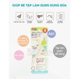 Thumbnail Đũa Tập Ăn Cho Bé IQ Kao Tập Cầm Đũa Chuẩn Nhật, Nhựa An Toàn, Chịu Nhiệt Tốt, Chống Trượt, Dành Cho Trẻ Từ 2 Tuổi 1