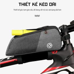 Thumbnail Túi Treo Xe Đạp Thể Thao Địa Hình Chống Nước Size Lớn 26cm A02 Chính Hãng Amalife 3