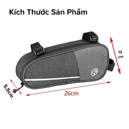 Thumbnail Túi Treo Xe Đạp Thể Thao Địa Hình Chống Nước Size Lớn 26cm A02 Chính Hãng Amalife 4