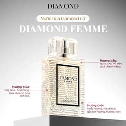Thumbnail Nước hoa Nam Nữ Laura Anne Diamond Homme - Femme 45ml 2