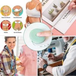 Thumbnail Thước Dây -Taky, Với Nút Bấm Tự Rút Sau Khi Kéo, Đo Vòng Bụng, Vòng Eo 3 Vòng Kiểm Tra Sức Khỏe 1.5m - Đo Quần Áo. 5940 3