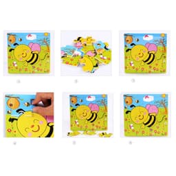 Thumbnail Tranh ghép hình Việt Hà 9 mảnh in hình ngộ nghĩnh cho bé kích thước 15cm x 15 cm 4