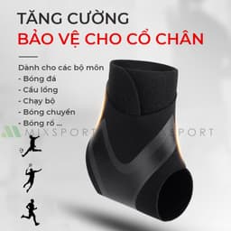 Thumbnail Băng Quấn Bảo Vệ Cổ Chân Đá Bóng Aolikes Đai Cuốn Bảo Vệ Mắt Cá Chân, Chống Lật Cổ Chân, Bong Gân 4