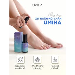 Thumbnail Xịt thơm body Umiha (45ml) - Combo xịt khử mùi cơ thể bao gồm xịt khử mùi hôi chân và xịt khử mùi hôi nách 3