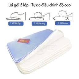 Thumbnail Lõi gối Multi - layer Cooling 6D Massage Lasante 1