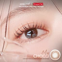 Thumbnail Lens nâu có độ cận MY CHOCO hiệu Angel Eyes có độ từ 0 - 8 độ, dòng kính áp tròng nâu tự nhiên phù hợp đeo hằng ngày 1