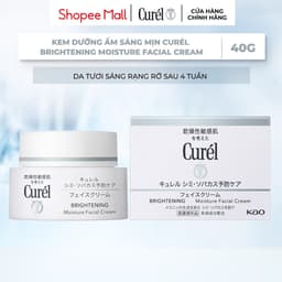 Thumbnail Dưỡng Sáng Da - Curel Kem Dưỡng Ẩm Sáng Mịn Brightening Moisture Facial Cream 40g 2