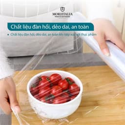 Thumbnail Màng Bọc Thực Phẩm PE Las Palms, 30cm x 200m, Đạt chuẩn FDA của Mỹ, Không chứa DEHA & DEHP 2