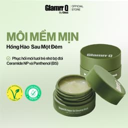 Thumbnail Mặt Nạ Ngủ Trẻ Hóa Môi GLAMRR Q Vegan B5 Super Lip Sleeping Mask 10ml 1