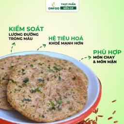 Thumbnail Bánh gạo lứt rong biển hữu cơ ONFOD ăn kiêng giảm cân cho người tiểu đường mẹ bầu eat clean 125g 24 cái 3