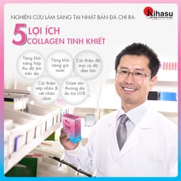 Thumbnail Bột collagen peptide KIHASU: Mát da không nổi mụn với Collagen bột cao cấp nippi Japan da trẻ đẹp hơn 2