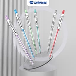 Thumbnail Combo 5/10/20 Bút bi Thiên Long Pro 027 TL-105 - Bút bi 3 màu mực, thân bút pastel thời trang 3