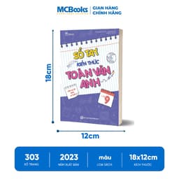 Thumbnail Sách - Sổ tay kiến thức Toán - Văn – Anh Lớp 9 4
