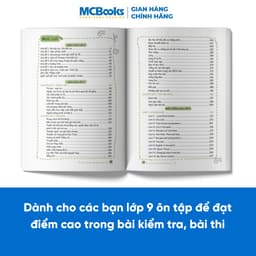 Thumbnail Sách - Sổ tay kiến thức Toán - Văn – Anh Lớp 9 3