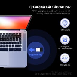 Thumbnail Bộ Chuyển Đổi USB WiFi Tenda W311MI AX300Mbps- Hàng Chính Hãng 4