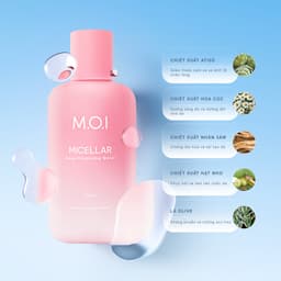 Thumbnail Nước tẩy trang sạch sâu dịu nhẹ MOI Micellar Deep Cleansing Water sạch sâu dịu nhẹ 250ml 4