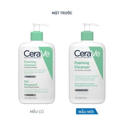 Thumbnail Sữa Rửa Mặt CeraVe Foaming Cleanser Giúp Làm Sạch Sâu Dành Cho Da Dầu 473ml 1
