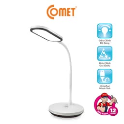 Thumbnail Đèn Học LED Comet CT175 5W Để Bàn Làm Việc, Đọc Sách,Chống Cận Thị 3 Màu Ánh Sáng,Cảm Ứng Thông 1
