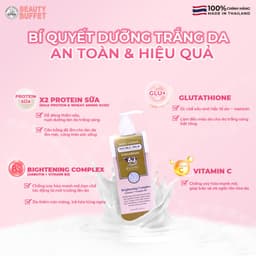 Thumbnail Combo 2 Dưỡng thể dưỡng trắng da toàn thân Scentio Double Milk Triple Bright Body Lotion 250ml 4