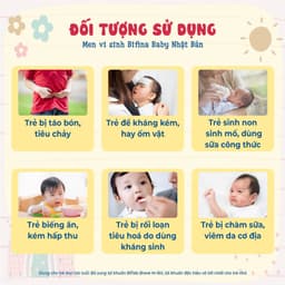 Thumbnail Men vi sinh Bifina Baby Nhật Bản - Lẻ 10 và 15 gói (không có hộp)- Hỗ trợ bé ăn ngon, hấp thu tốt, hết táo bón 4