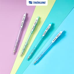 Thumbnail Combo 5/10/20 Bút bi Thiên Long Pro 027 TL-105 - 3 màu mực, thân bút pastel thời trang, phù hợp cho học sinh, sinh viên 1
