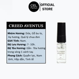 Thumbnail Nước hoa nam cao cấp CL CREED AVENTUS Edp chính hãng CIEL Parfum phong cách quyền lực, nam tính, hấp dẫn, tinh tế 1
