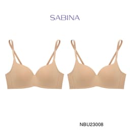 Thumbnail Combo 2 Áo Lót Không Gọng Mút Đệm Mỏng Vừa Basic Pretty Perfect By Sabina NBU23008 (Tương tự SBXU8301) 3