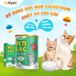 Thumbnail DrKyan - Sữa bột dinh dưỡng PETILAC - Bổ sung sữa non Colostrum & Chất xơ cao cấp cho mèo 100g 1