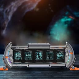 Thumbnail Đồng hồ kỹ thuật số Divoom Times Gate, 5 màn hình đa năng IPS, 45 RGB 1.6 triệu màu, hiển thị đồng hồ, dự báo thời tiết 4