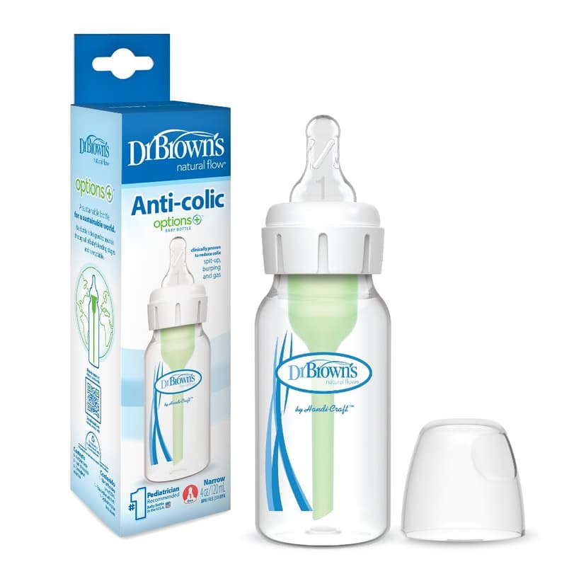 Ảnh Bình sữa Dr.Brown's cổ hẹp 120ml và 250ml nhựa PP options Plus. 4