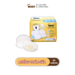 Thumbnail Miếng Lót Thấm Sữa Moby Baby Siêu Thấm Hút Chống Tràn Thoáng Khí 1