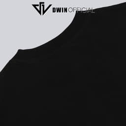 Thumbnail Áo thun unisex Hải Phòng thời trang Dwin basic tee phông trơn nam nữ tay lỡ oversize form rộng 2