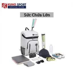Thumbnail Balo thể thao KUNO đựng vợt cầu lông tennis, túi đựng thể thao ngoài trời du lịch có ngăn đựng giày riêng 3