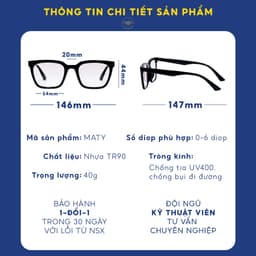 Thumbnail Kính mát nam nữ LILYEYEWEAR mắt vuông chống UV400 nhựa cao cấp thời trang BST Hè Ma23ty 4