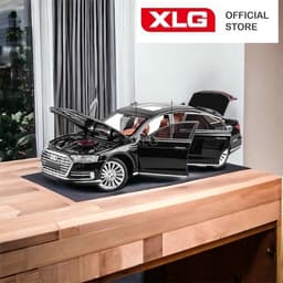 Thumbnail Mô hình xe ô tô Audi A8 1:24 cao cấp bằng hợp kim có đèn âm thanh - XLG 1