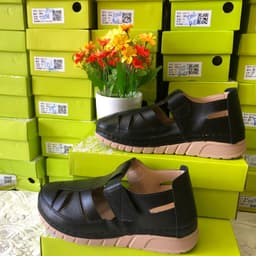 Thumbnail Giày Đế Xuồng Mùa Thu Đế 4p Siêu Nhẹ Trẻ Trung Phù Hợp Đi Học Đi Làm Đi Chơi (030) 4