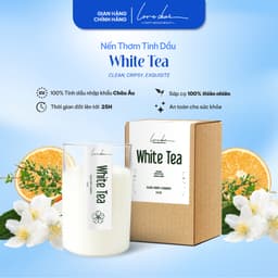 Thumbnail Nến Thơm Phòng Cao Cấp LoveDear White Tea Từ Tinh Dầu Thiên Nhiên và Sáp Cọ - Trang Trí Decor 100g & 200g 1