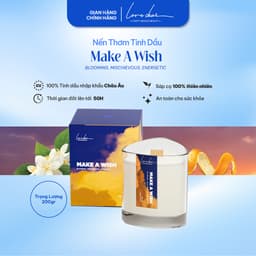 Thumbnail Nến Thơm Phòng Cao Cấp LoveDear Make A Wish Từ Tinh Dầu Thiên Nhiên và Sáp Cọ - Trang Trí Decor 200g 2