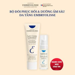 Thumbnail Bộ đôi Serum Double HA 30ml và Sữa dưỡng ẩm siêu phục hồi Embryolisse (30-75ml) 4