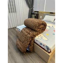 Thumbnail Chăn Nỉ Lông Thỏ Boss Decor co co Siêu Ấm 2mx2m3 dày dặn mẫu mới nhất 4