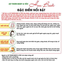 Thumbnail Xịt Thơm Body & Tóc Hoa Bưởi TAMAS, chiết xuất từ thiên nhiên, an toàn lành tính, thơm như nước hoa, đẹp da, khỏe tóc. 2
