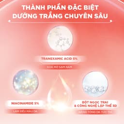 Thumbnail Bộ đôi Serum mờ nám 50ml và Kem dưỡng trắng 50ml LANCI dưỡng da trắng mướt 4