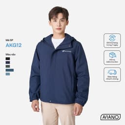 Thumbnail Áo Khoác Nam AVIANO Cao Cấp Chống Nước,Chống Gió, Kháng Bụi Tốt, Chống Nắng.Áo Khoác Gió Nam Có Mũ 2 Lớp 3