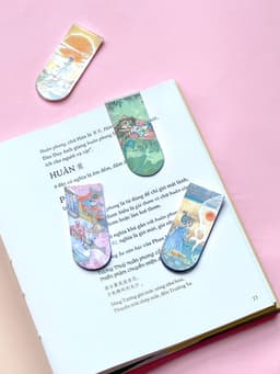 Thumbnail Bookmark nam châm - Cổ mỹ từ (bộ 4 cái) 1