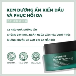 Thumbnail Kem dưỡng ẩm phục hồi da nhạy cảm Caryophy Skin Repair Cream 50ml 2